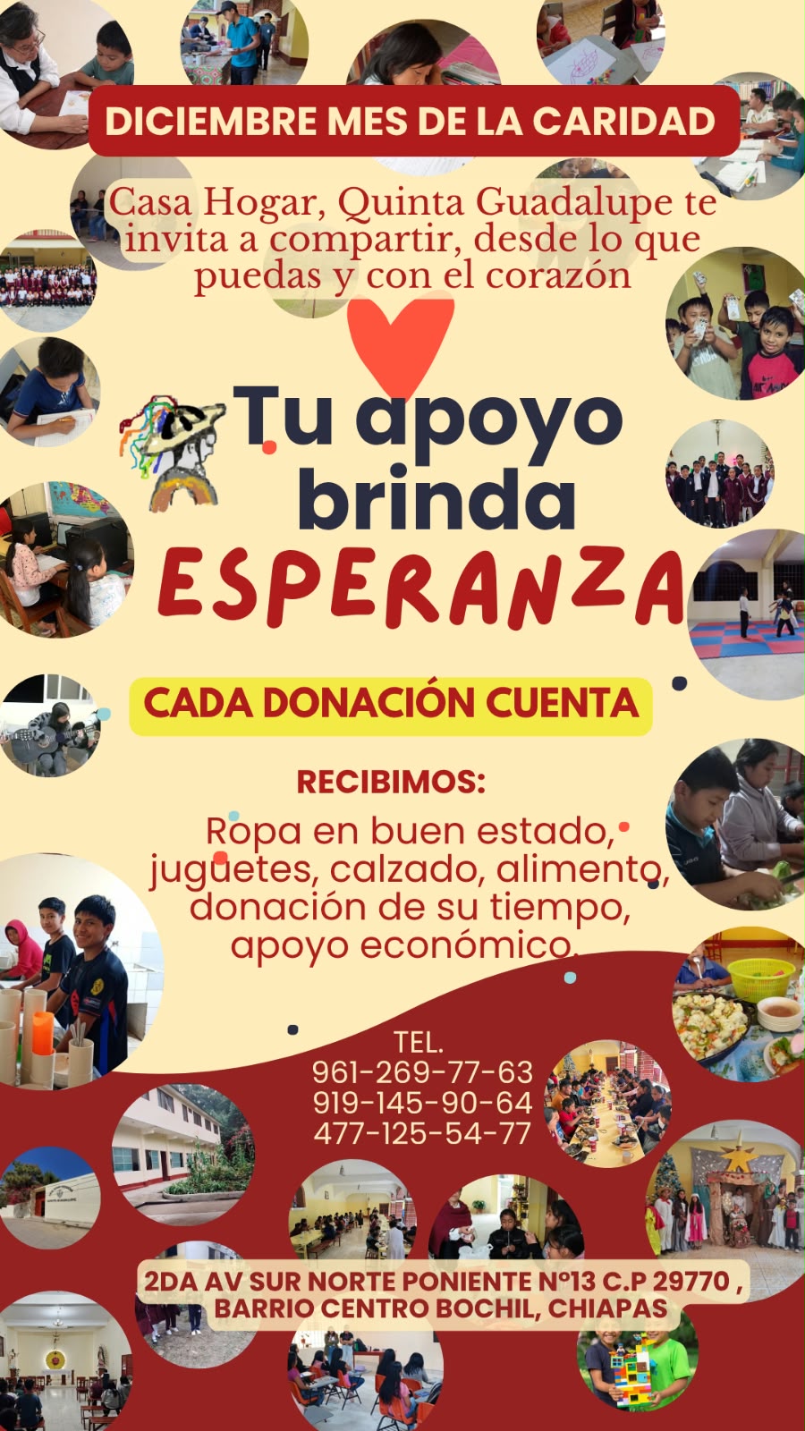 Mes de la Caridad